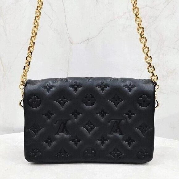 Louis Vuitton Pochette Coussin Monogram Embossed Lambskin - Shoulder or Belt Bag - Picture 5 of 15